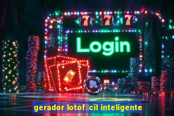 gerador lotof谩cil inteligente